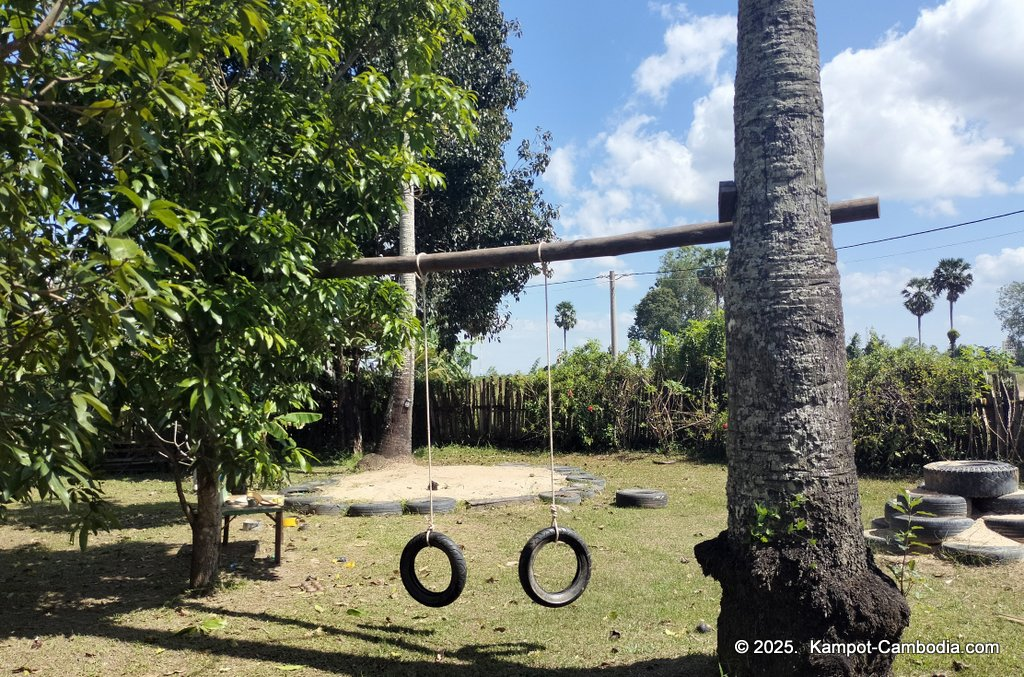 Shanti Shanti Indian restaurant and yoga in Kampot, Cambodia