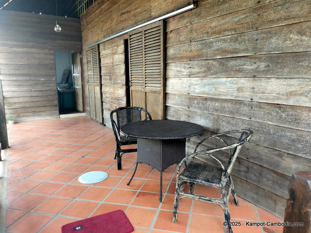 Shanti Shanti Indian restaurant and yoga in Kampot, Cambodia