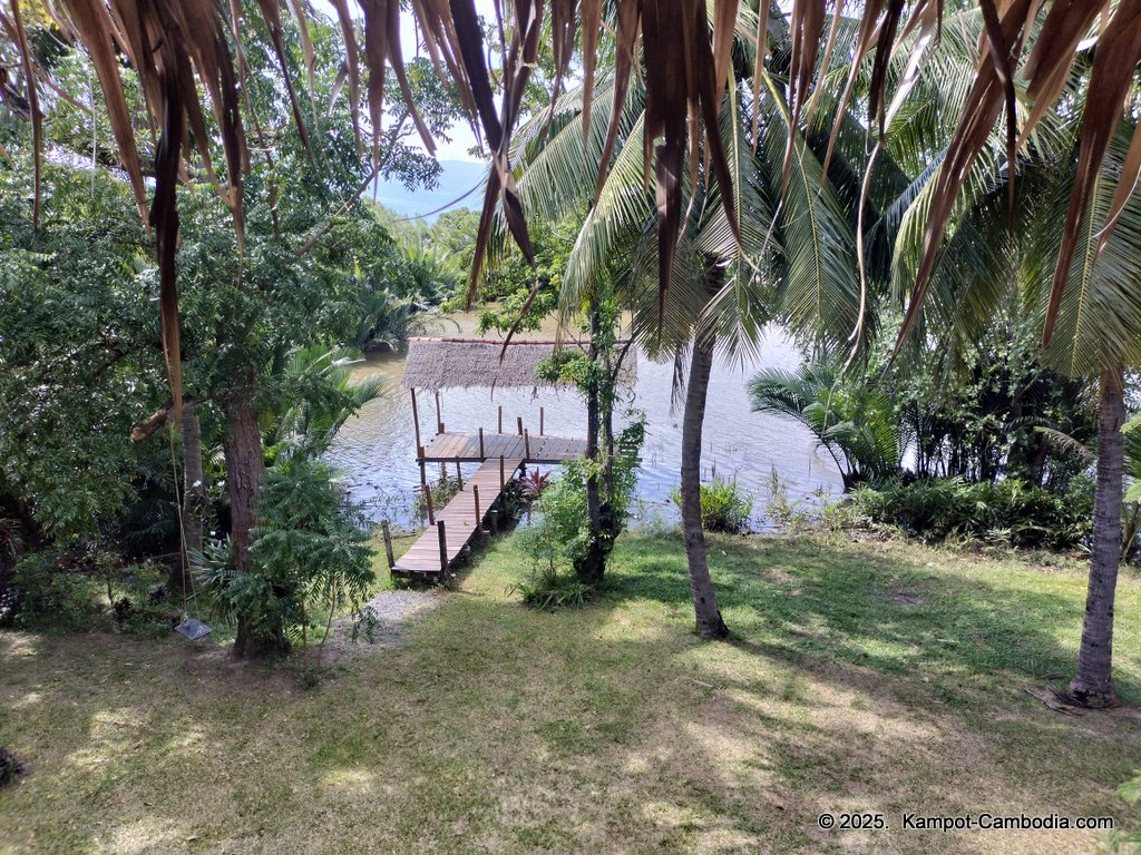 Shanti Shanti Indian restaurant and yoga in Kampot, Cambodia