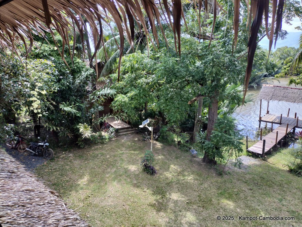 Shanti Shanti Indian restaurant and yoga in Kampot, Cambodia