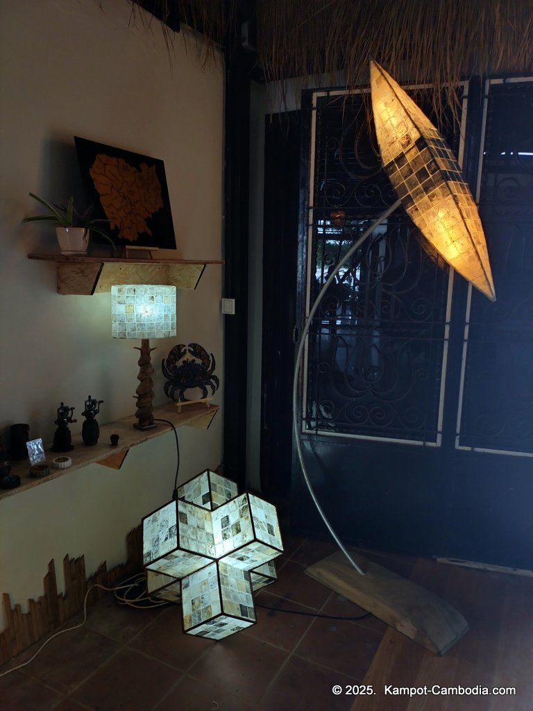 Craft Baitang & Friends crafts in Kampot, Cambodia.