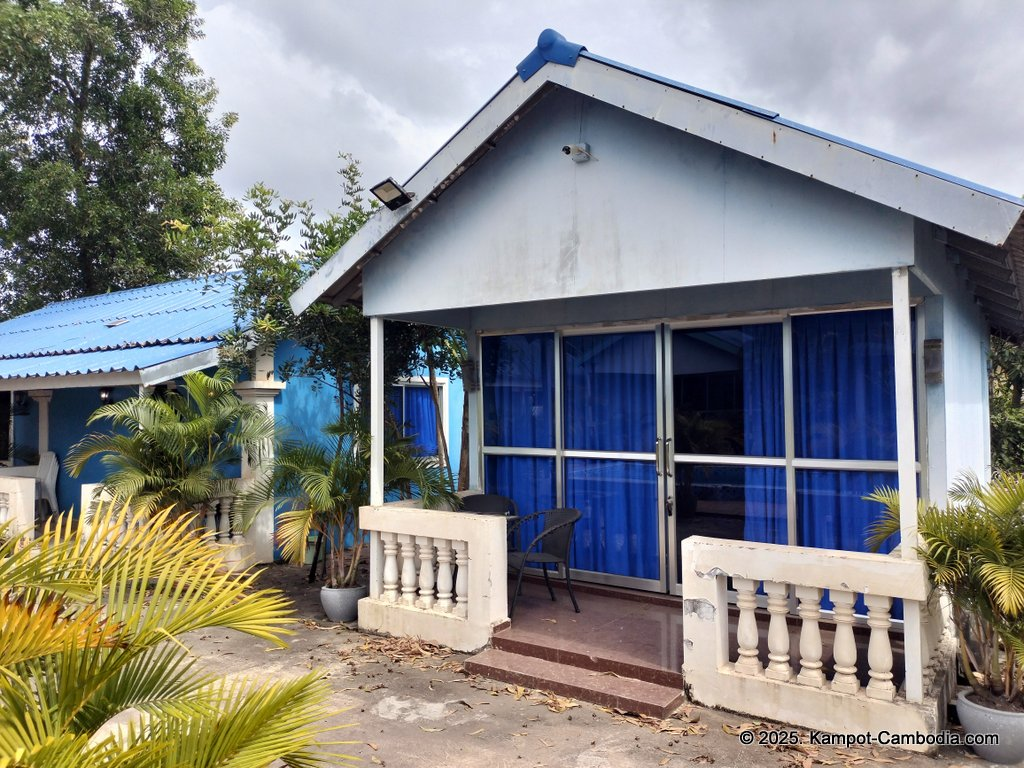 Orchid Bokor Guesthouse and Pizzeria in Kampot, Cambodia.