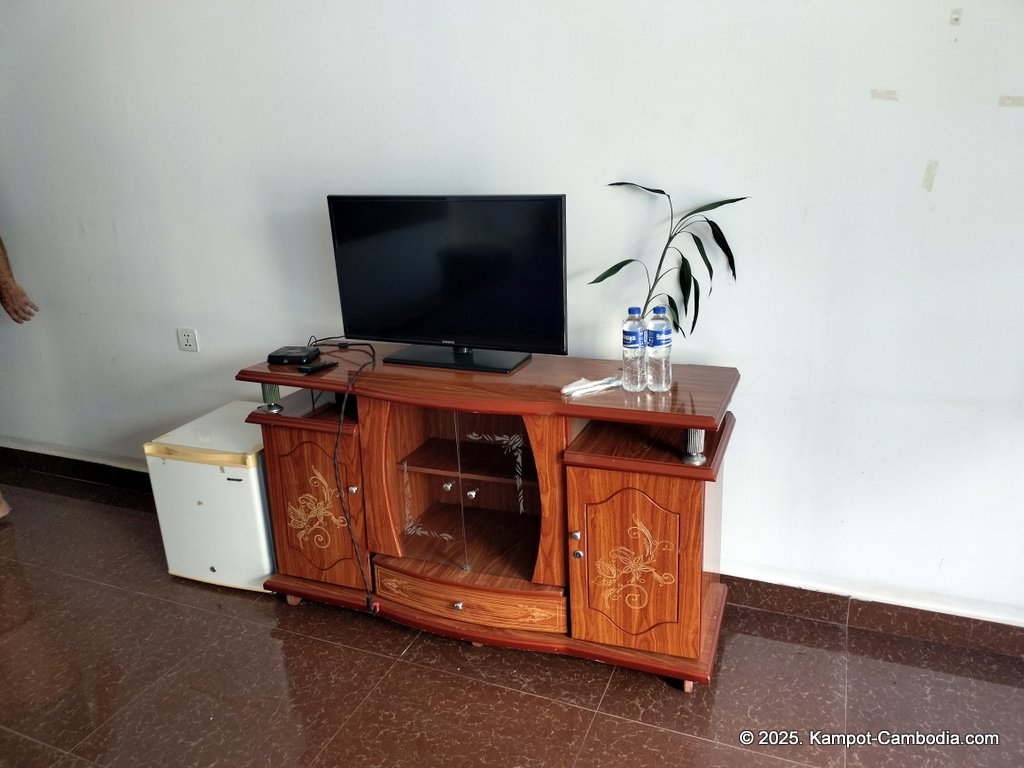 Orchid Bokor Guesthouse and Pizzeria in Kampot, Cambodia.