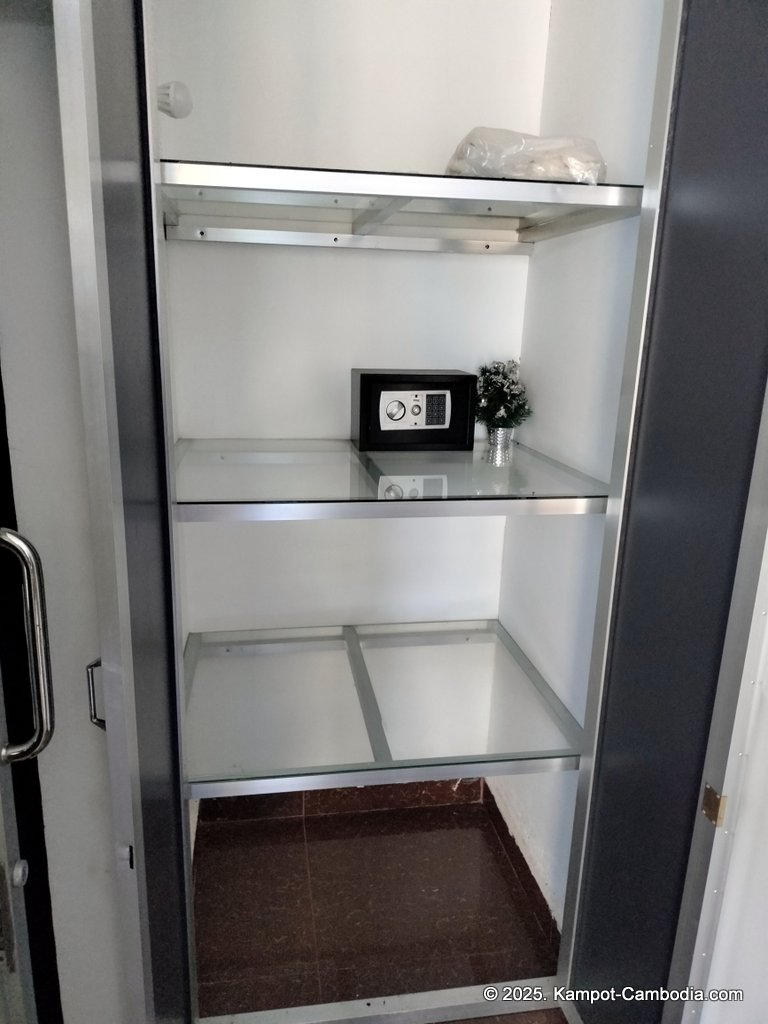 Orchid Bokor Guesthouse and Pizzeria in Kampot, Cambodia.