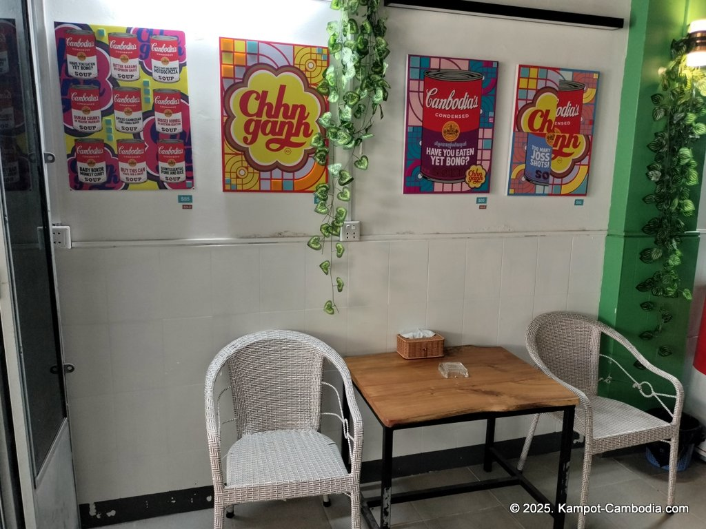 The Mellow Gecko Tapas Bar and Restaurant in Kampot, Cambodia