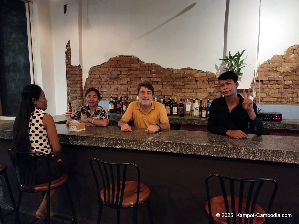 Oldie's Pub & Bar in Kampot, Cambodia