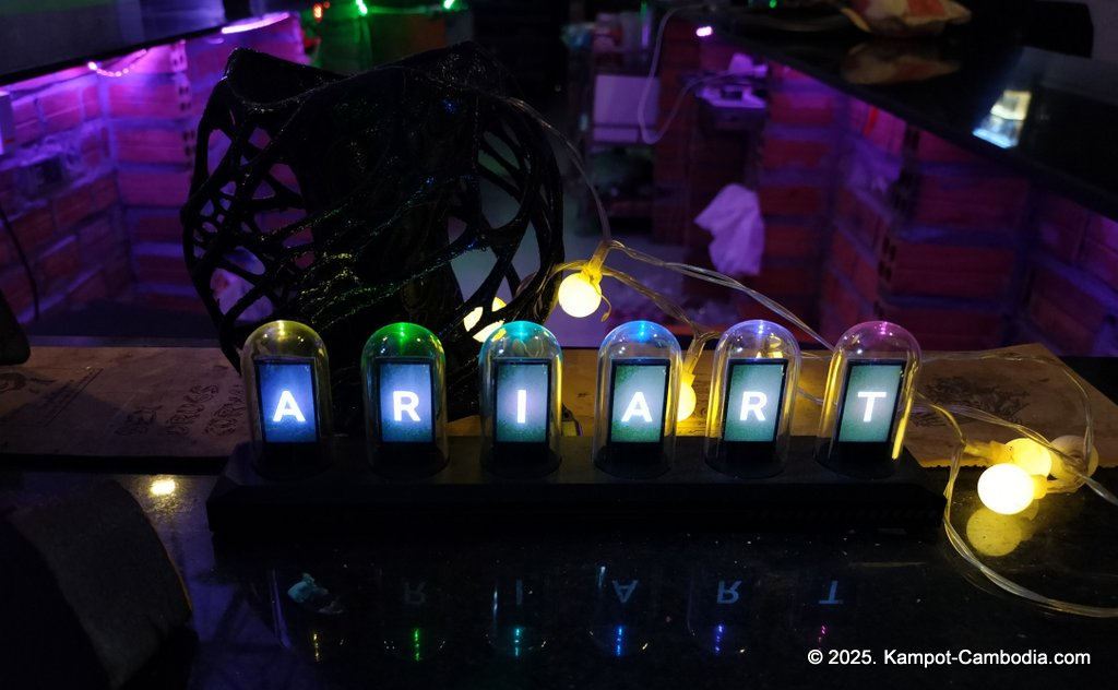 Ariart Art Bar in kampot, cambodia