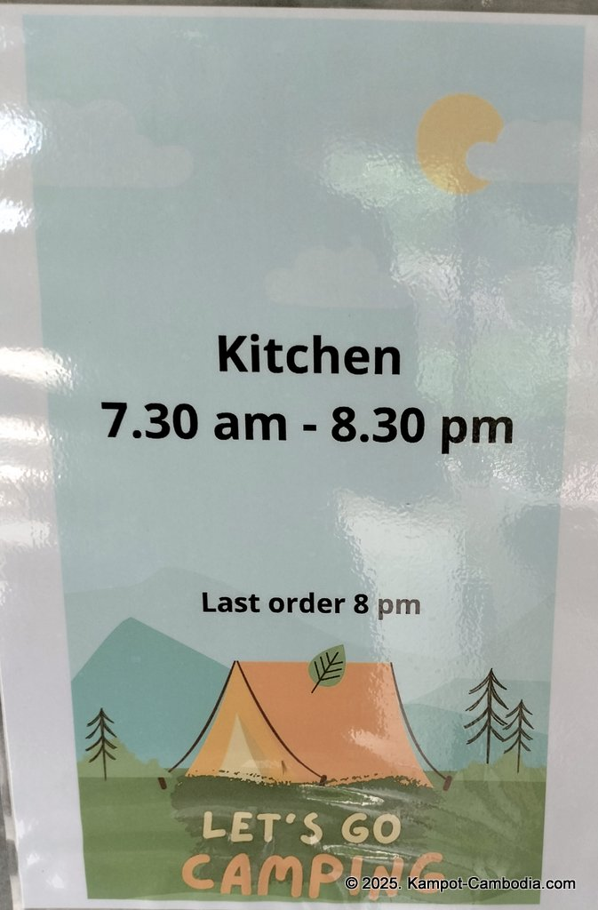 kampot camping in kampot cambodia