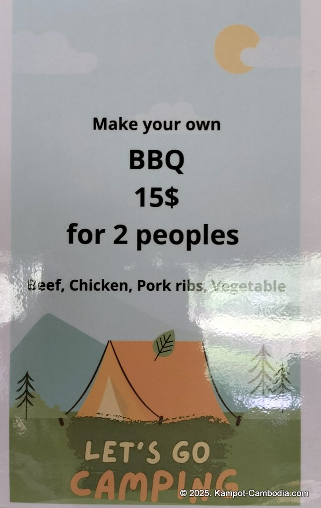 kampot camping in kampot cambodia