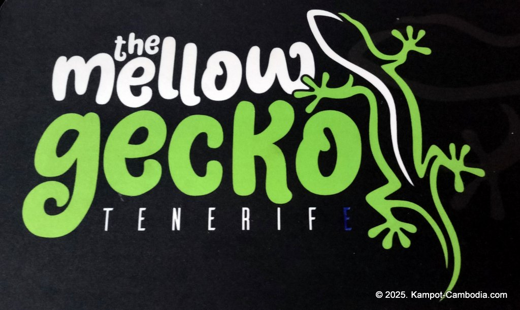 The Mellow Gecko Tapas Bar and Restaurant in Kampot, Cambodia