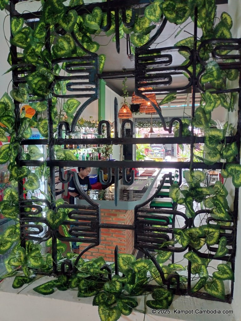 The Mellow Gecko Tapas Bar and Restaurant in Kampot, Cambodia