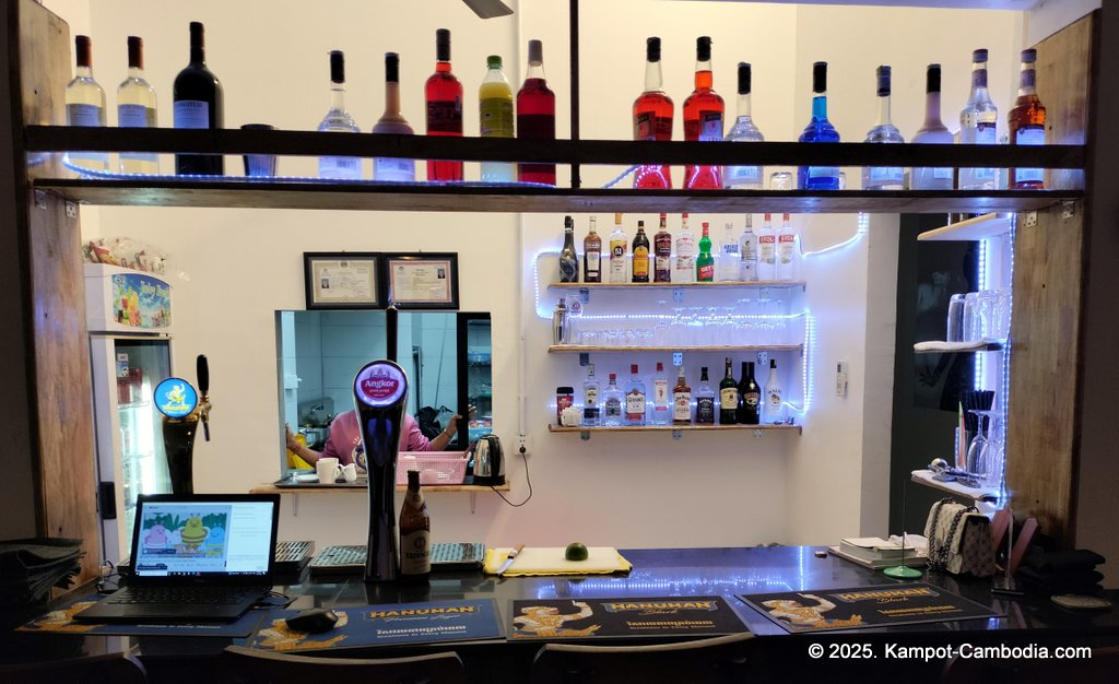 Berlin Restaurant. German food in Kampot, Cambodia