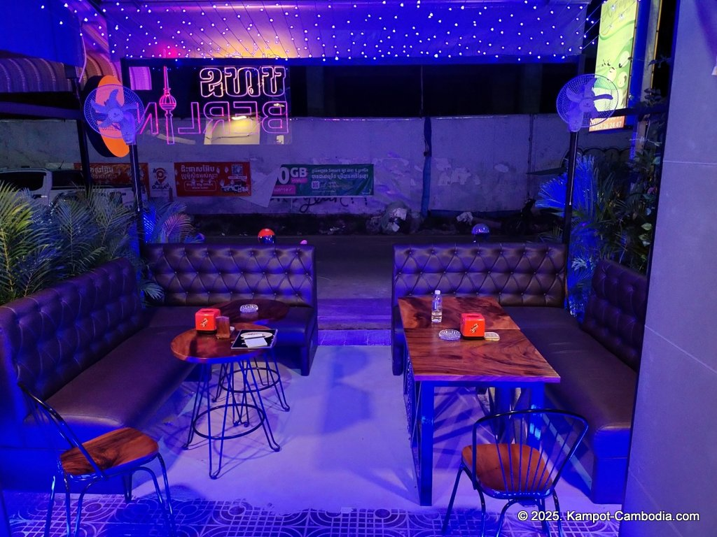 Berlin Restaurant. German food in Kampot, Cambodia