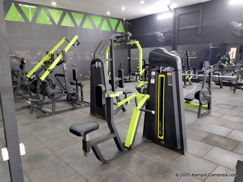 The Gym Kampot in Kampot, Cambodia
