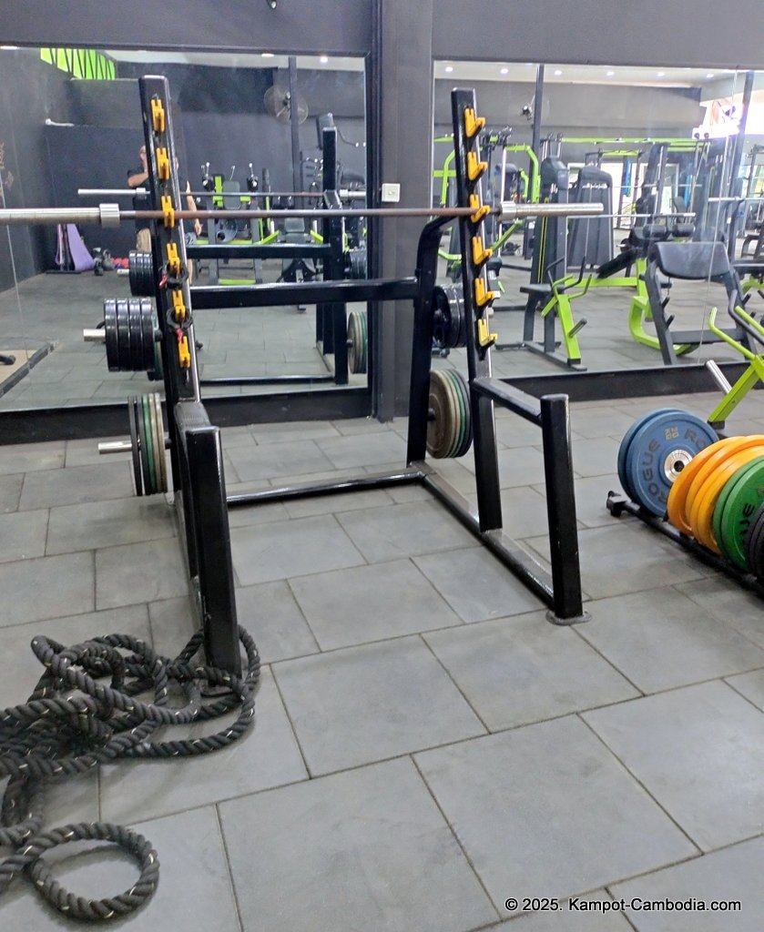 The Gym Kampot in Kampot, Cambodia
