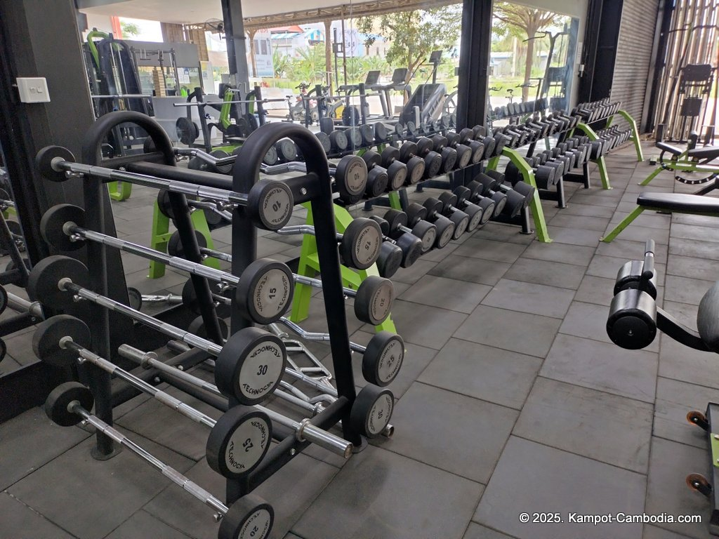 The Gym Kampot in Kampot, Cambodia