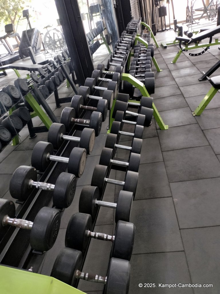 The Gym Kampot in Kampot, Cambodia