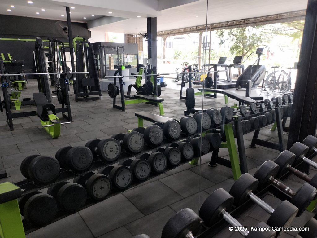 The Gym Kampot in Kampot, Cambodia