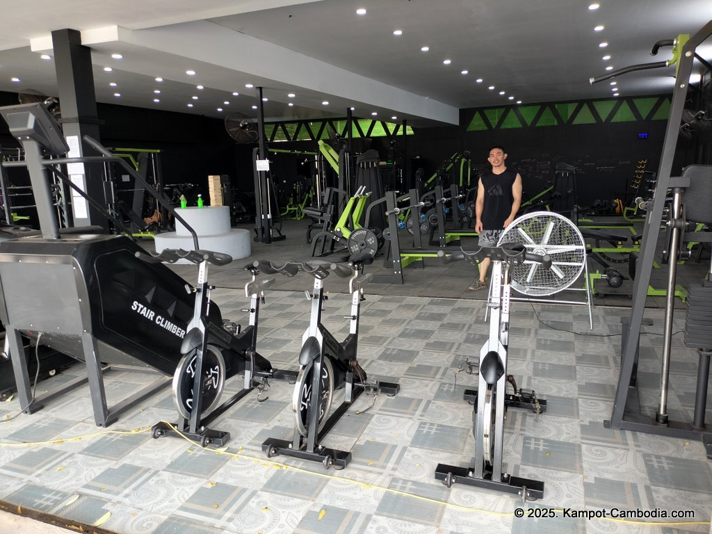 The Gym Kampot in Kampot, Cambodia