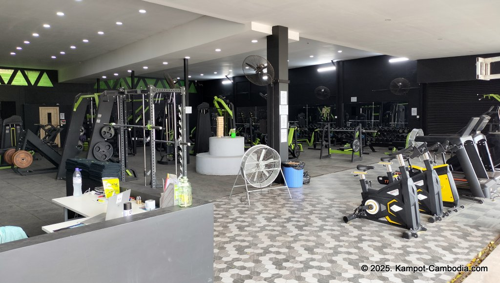 The Gym Kampot in Kampot, Cambodia