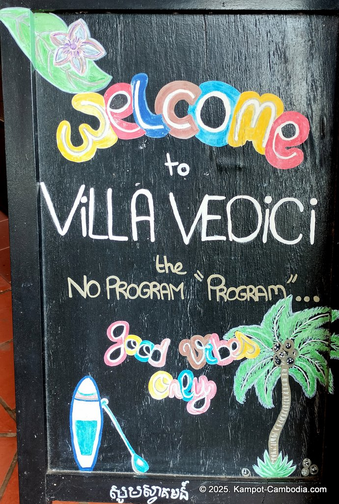villa vedici in kampot, cambodia
