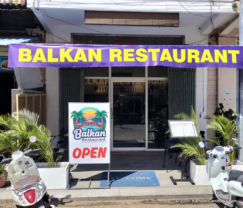 balkan restaurant with serbian chef in kampot, cambodia