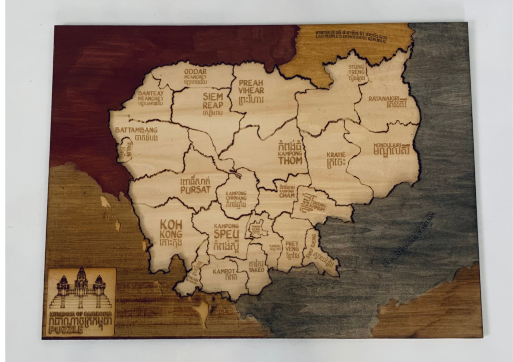 Craft Baitang & Friends crafts in Kampot, Cambodia.