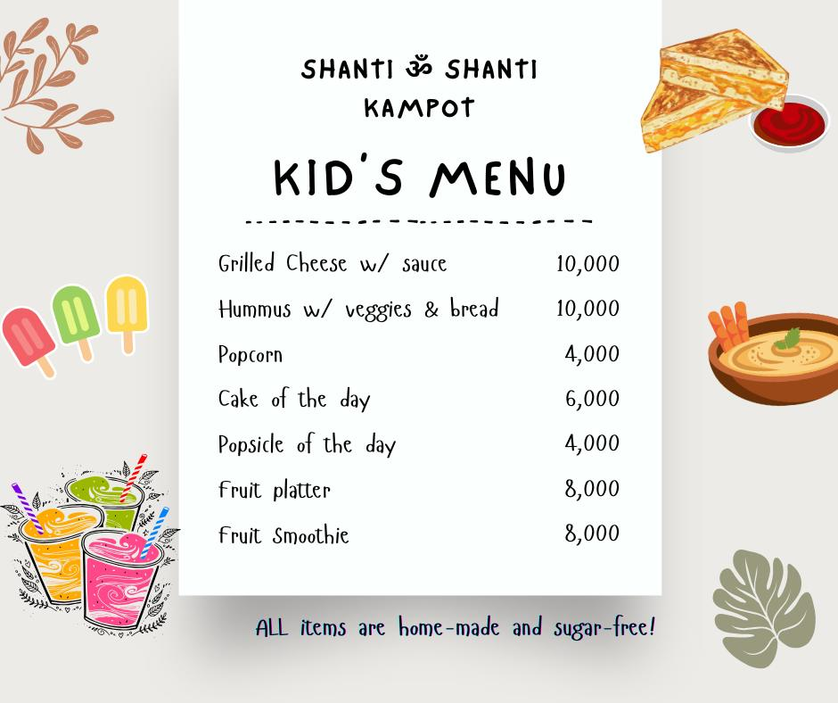 Shanti Shanti Indian restaurant and yoga in Kampot, Cambodia