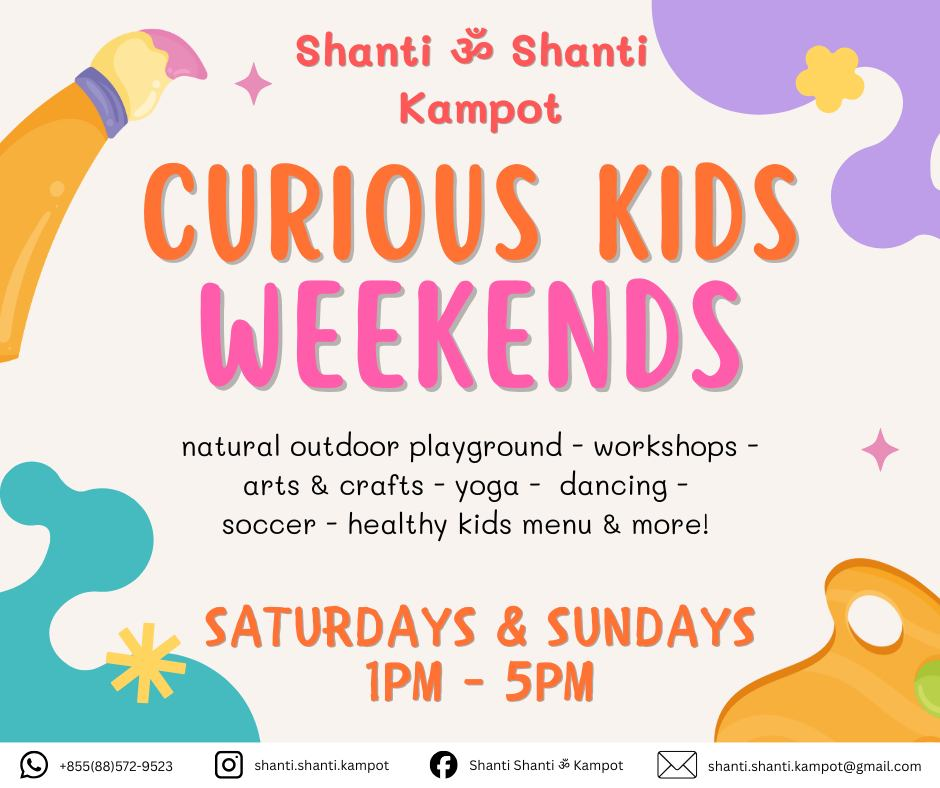 Shanti Shanti Indian restaurant and yoga in Kampot, Cambodia