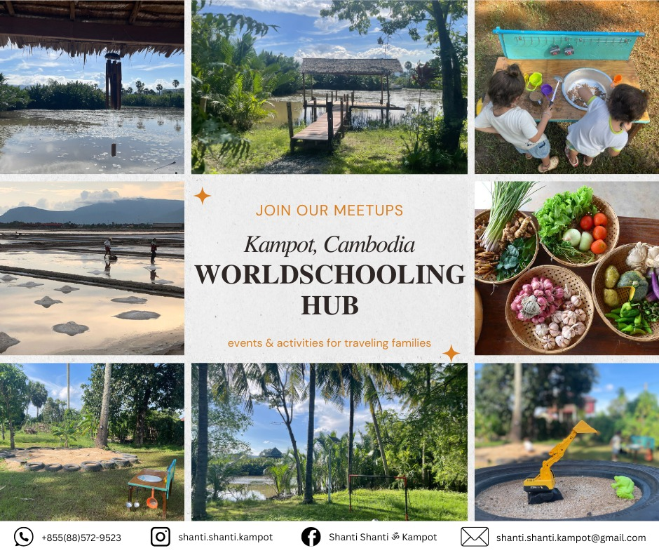 Shanti Shanti Indian restaurant and yoga in Kampot, Cambodia