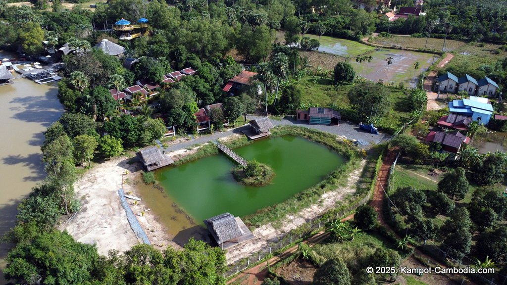 Champa Village in Kampot, Cambodia.