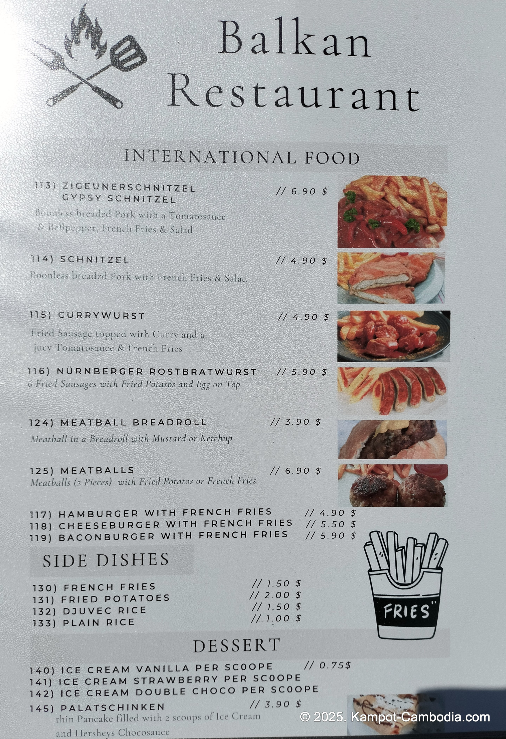 balkan restaurant with serbian chef in kampot, cambodia