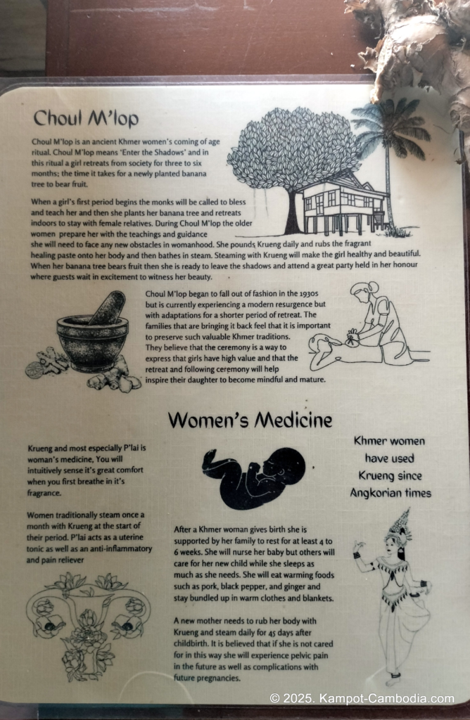 Banteay Srey Women's only Traditional Spa and Homestay in Kampot, Cambodia