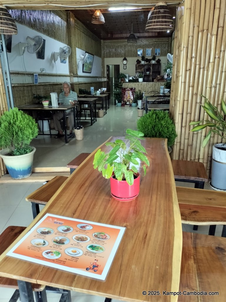 Rega Vietnamese Restaurant in Kampot, Cambodia