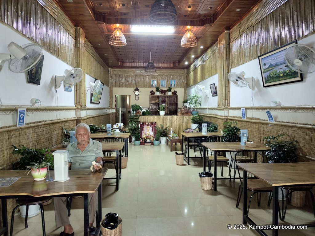 Rega Vietnamese Restaurant in Kampot, Cambodia