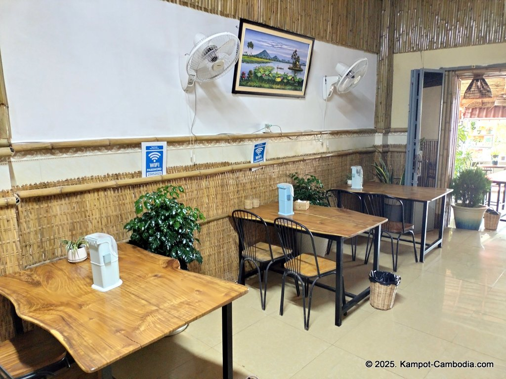 Rega Vietnamese Restaurant in Kampot, Cambodia