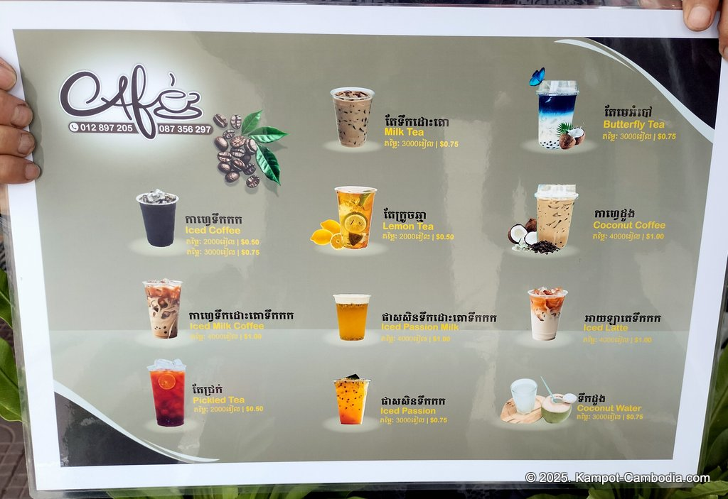 Rega Vietnamese Restaurant in Kampot, Cambodia