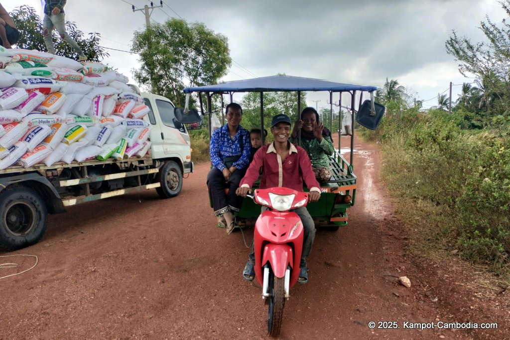 salt fields in kampot cambodia
