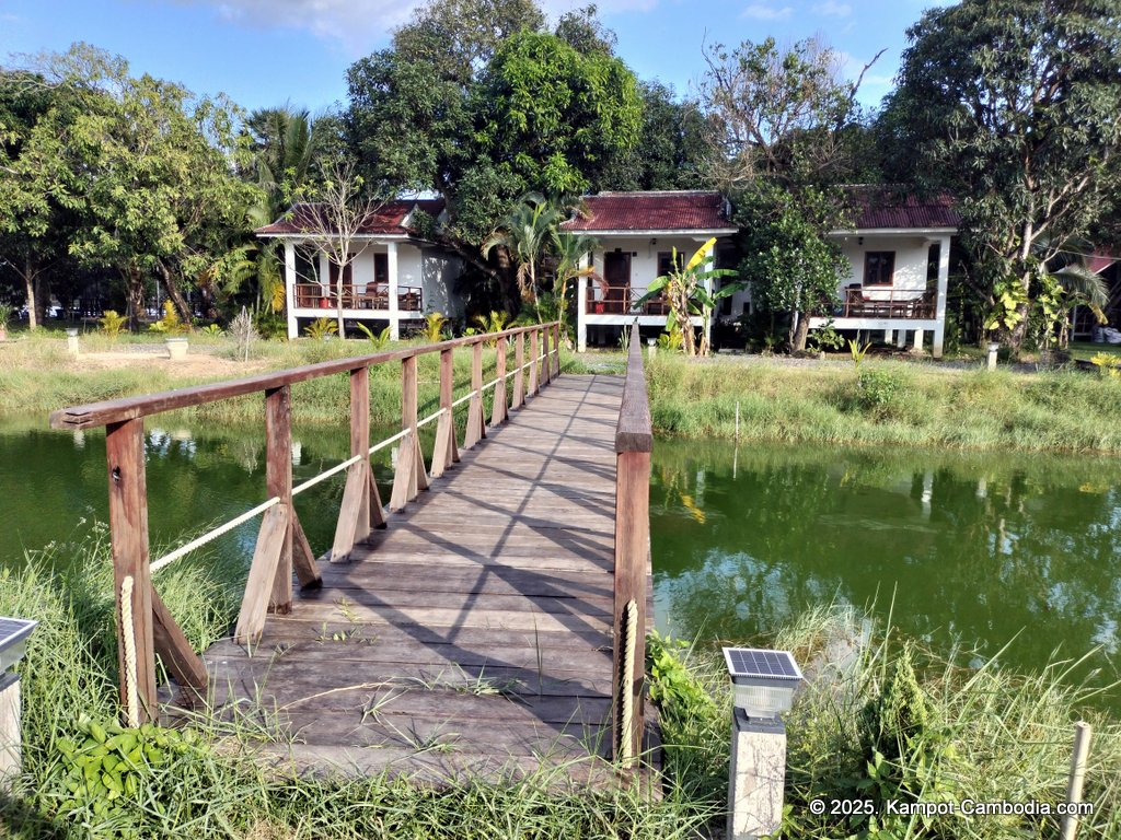Champa Village in Kampot, Cambodia.
