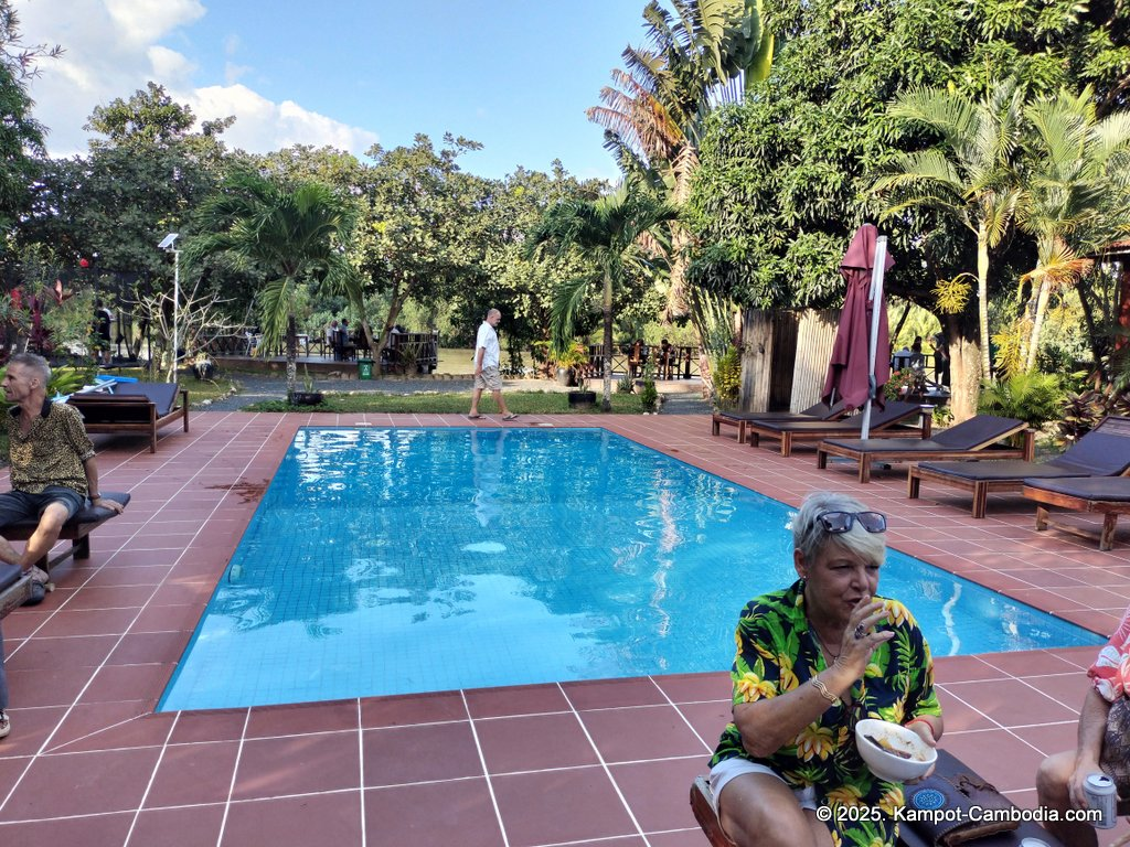 Champa Village in Kampot, Cambodia.