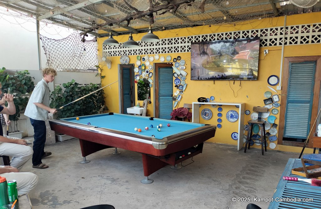 Mate's Place Sports Bar in Kampot, Cambodia