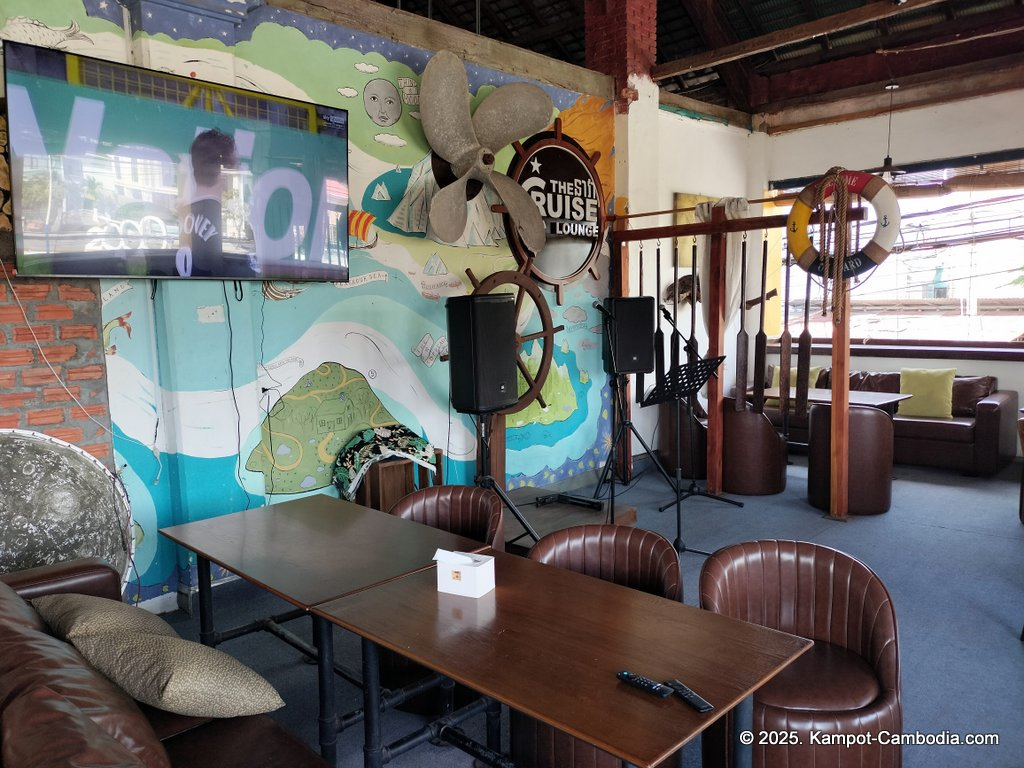 Mate's Place Sports Bar in Kampot, Cambodia