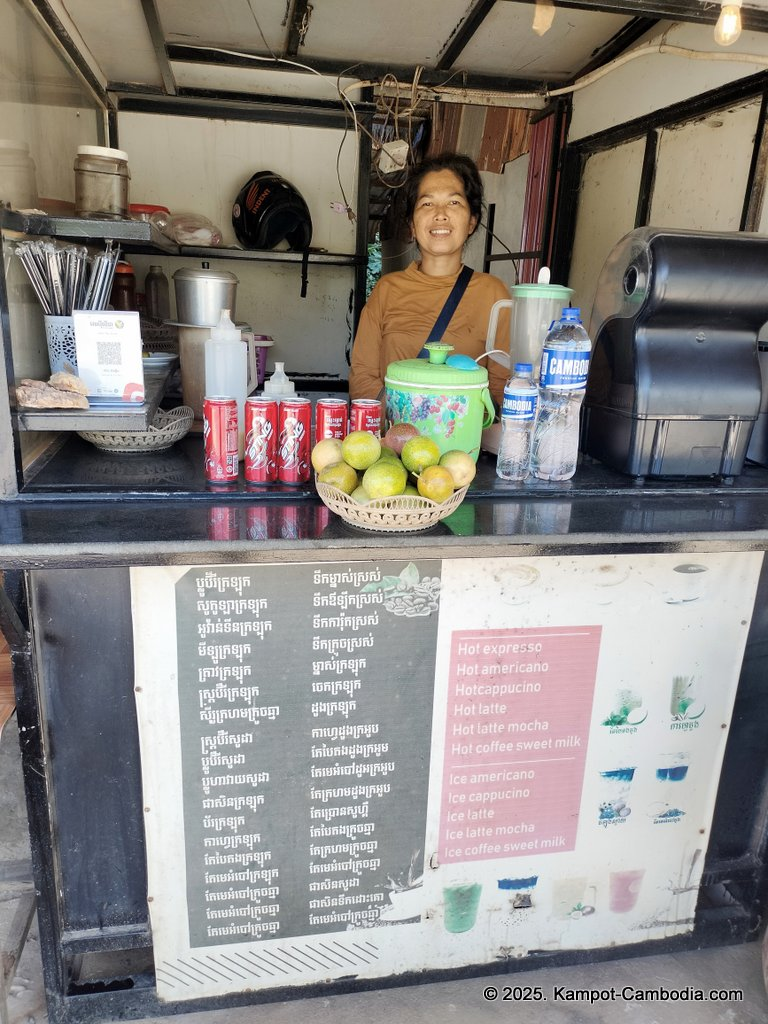 Kampot Pepper 26 store in Kampot, Cambodia