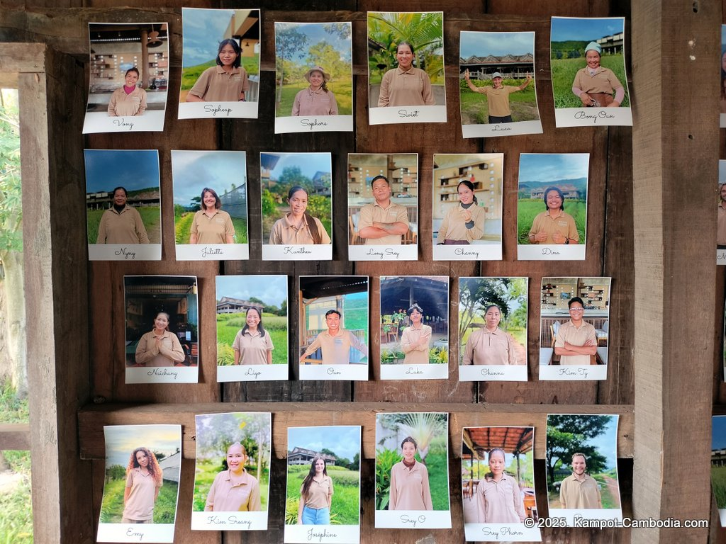 La Plantation Kampot Pepper farm in kampot cambodia. Pepper farm tours, cooking school, free tours.