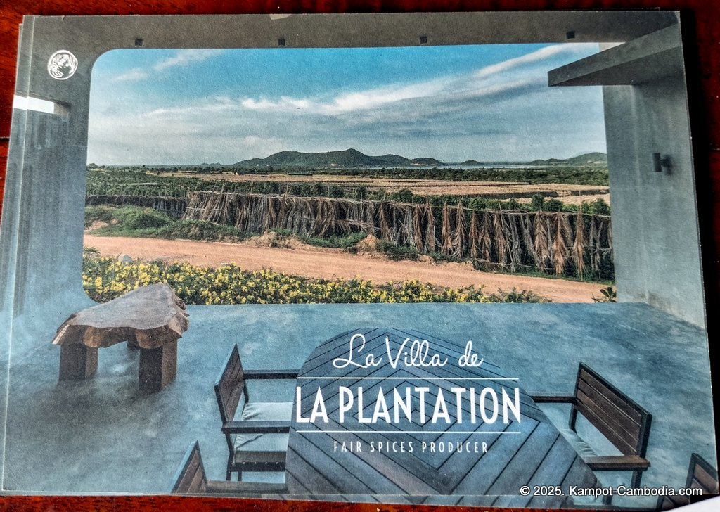 La Plantation Kampot Pepper farm in kampot cambodia. Pepper farm tours, cooking school, free tours.