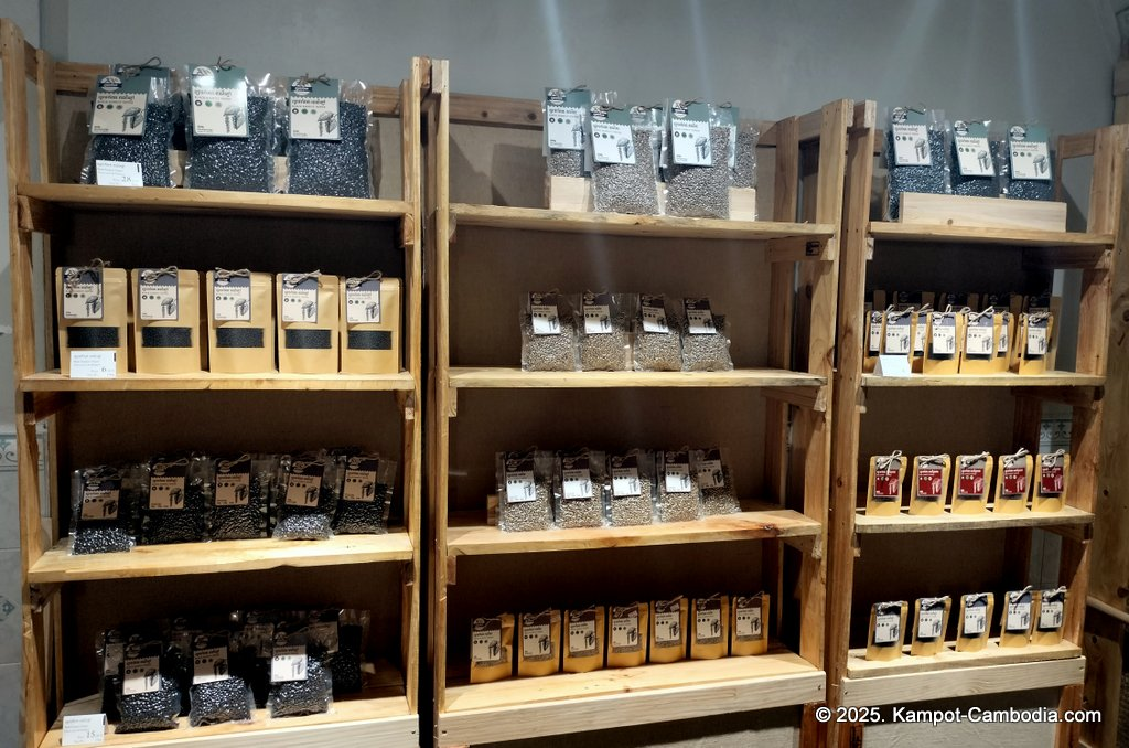 Kampot Pepper 26 store in Kampot, Cambodia