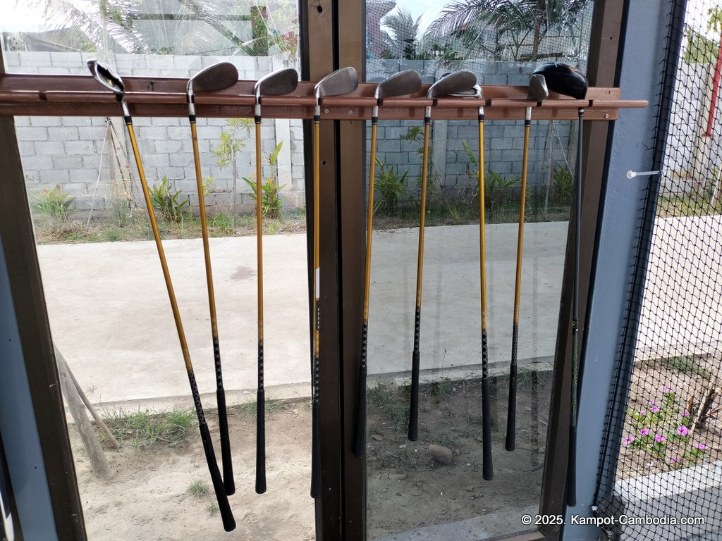 komsan resort on fish island in kampot, cambodia