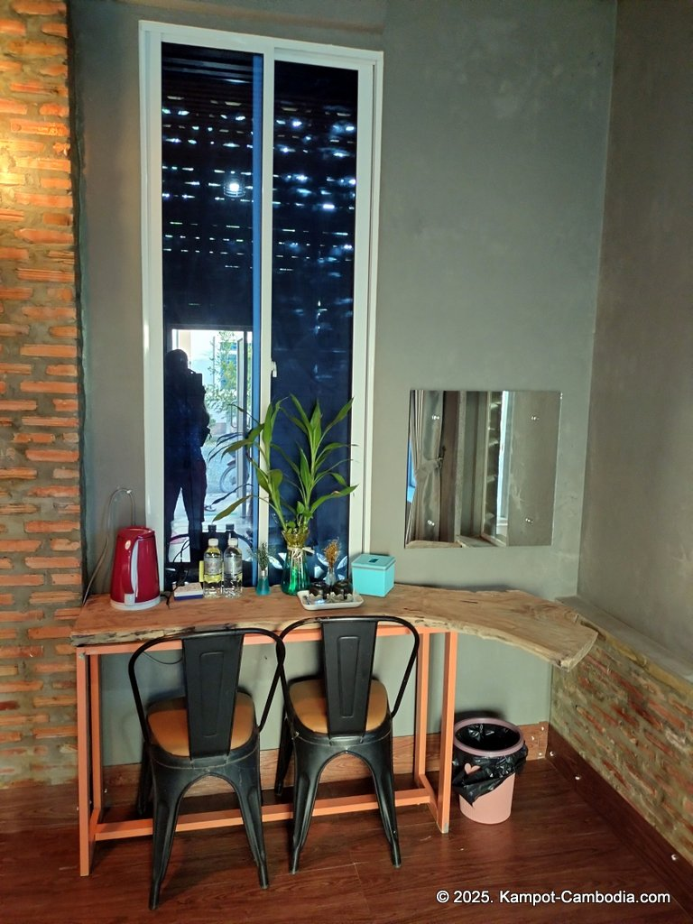 Mama Sa Hotel & Restaurant in Kampot, Cambodia.