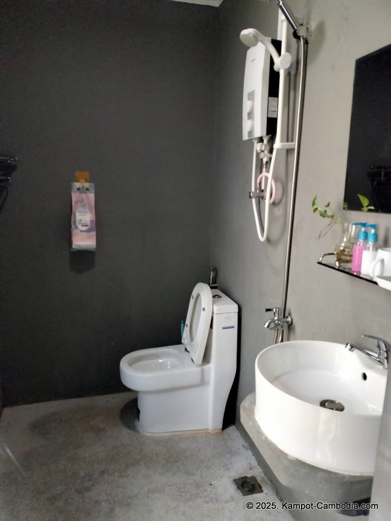 Mama Sa Hotel & Restaurant in Kampot, Cambodia.