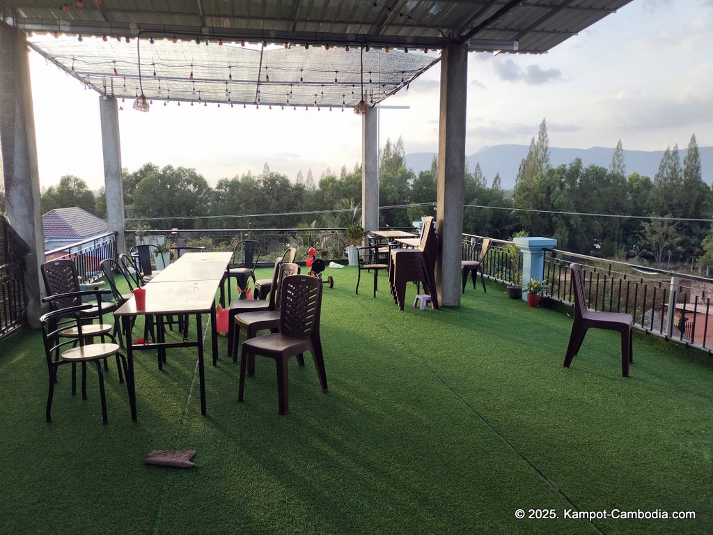 Mama Sa Hotel & Restaurant in Kampot, Cambodia.